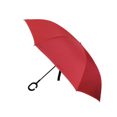 Зонтик шторма двойного слоя обращенный ломкий с ручкой крюка c