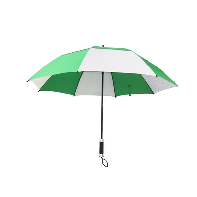 68&quot; двойной зонтик гольфа сени с рамкой стеклоткани