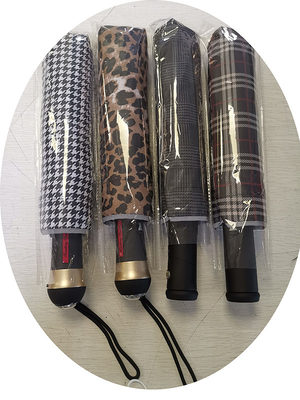 Зонтик ручки света СИД автоматический складной с дамами печатая дизайн