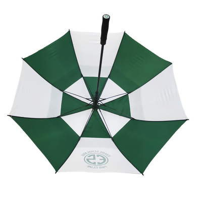 Зонтик гольфа шторма Pongee слишком большой с ручкой ЕВА