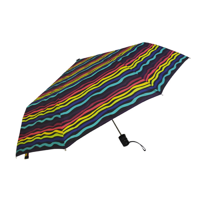 зонтик Windproof 3 радуги 21in складывая для перемещения
