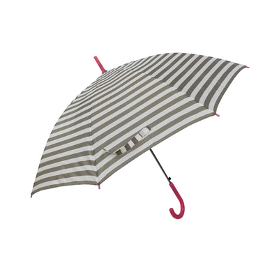 Windproof 23&quot; зонтик полиэстера 190T прямой с деревянной ручкой