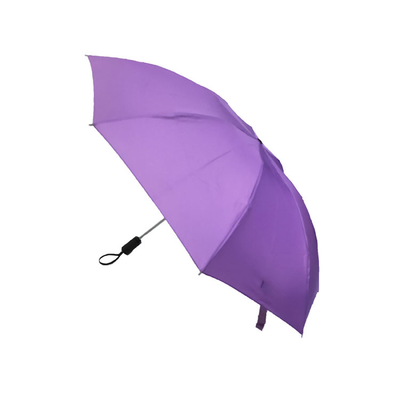 Windproof складывая зонтик ткани Pongee выдвиженческий