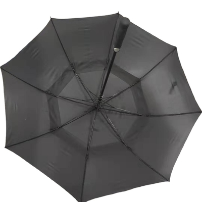Зонтик гольфа Windproof Pongee двойного слоя автоматический для людей