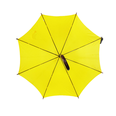 Зонтик деревянной ручки автоматический открытый Windproof прямой с валом стеклоткани