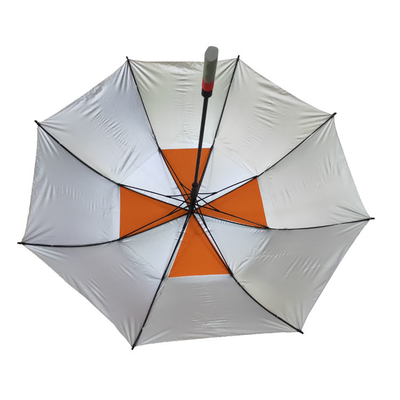 Двойные слои играют в гольф сброс зонтика сильный с печатями логотипа