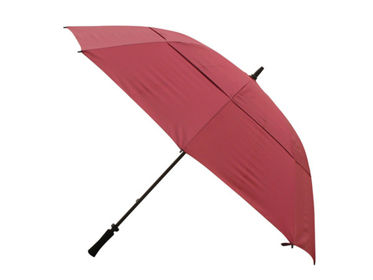 Зонтик гольфа двойного слоя Windproof автоматический открытый прямой с подгонянным логотипом