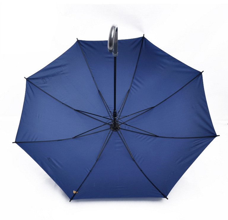 Customized Logo And Design Auto Open Stick Umbrella with 190T Pongee Fabric and 8 Ribs for Windproof Protection