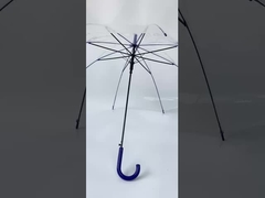 23 дюйма, 8K, красочная ручка зонтика, красочная рама, прозрачный зонтик дождя